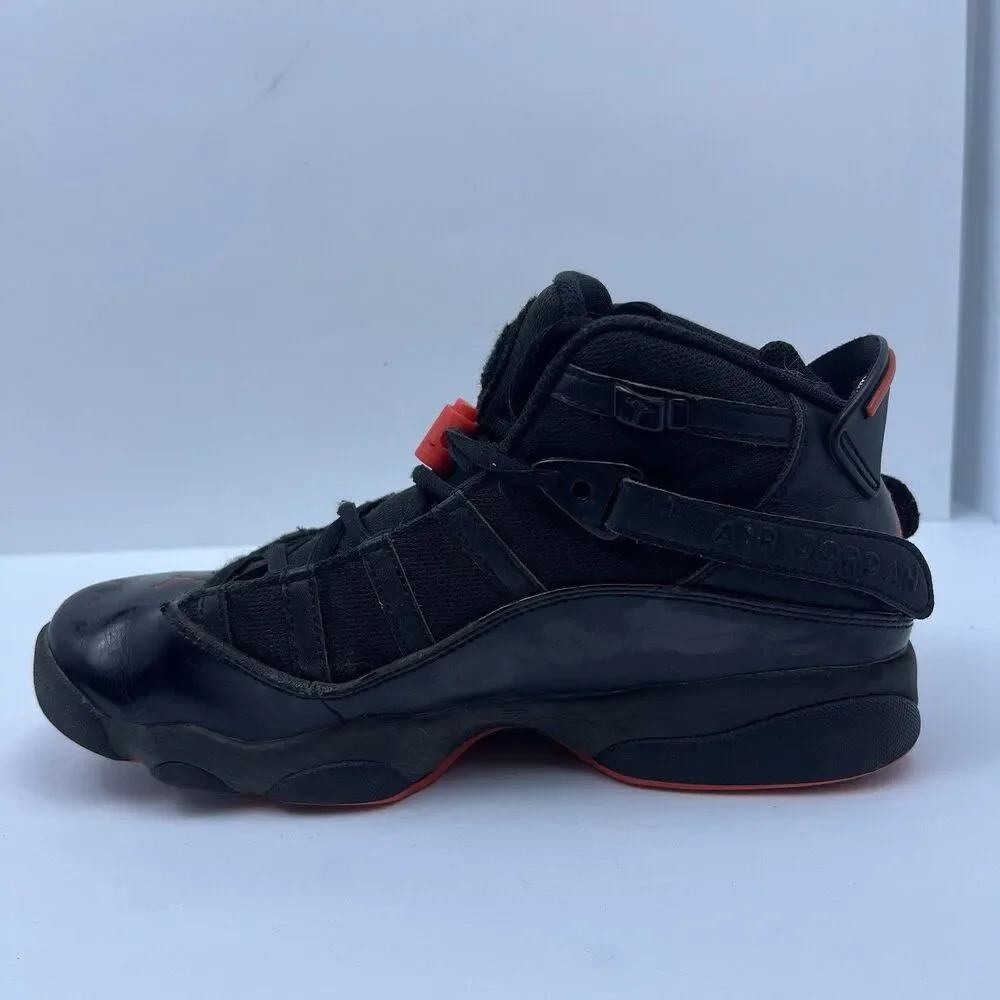 Nike Air Jordan 6 Rings Men's Sneakers Shoes Black Infrared US Size 8.5